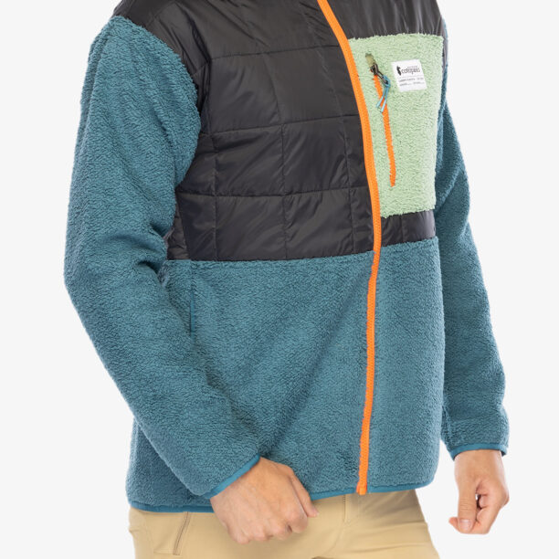 Cumpăra Geaca hibridă Cotopaxi Trico Hybrid Hooded Jacket - graphite/blue spruce