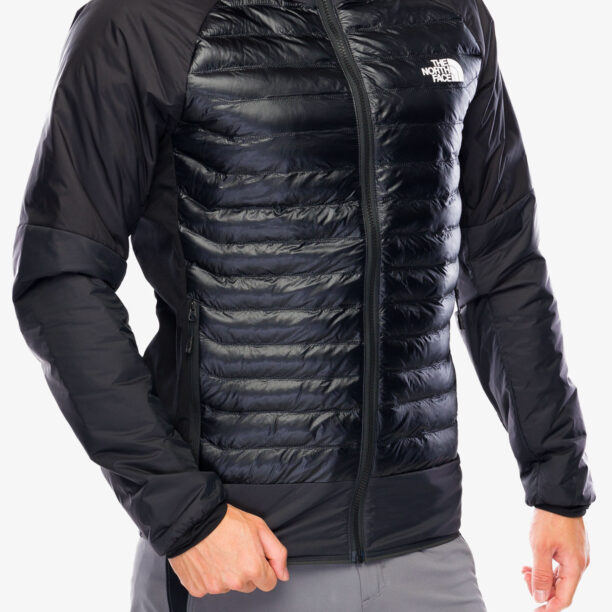 Cumpăra Geaca hibridă The North Face Macugnaga Hybrid Insulation - asphalt grey/tnf black