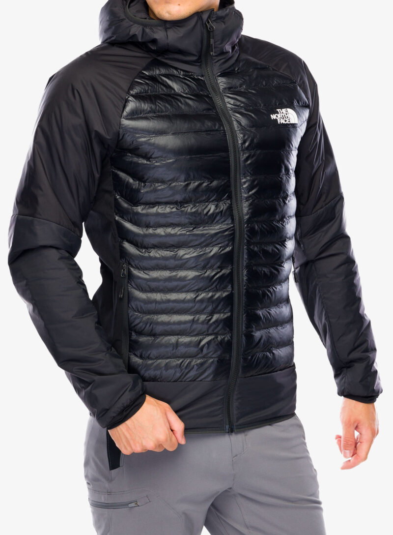 Cumpăra Geaca hibridă The North Face Macugnaga Hybrid Insulation - asphalt grey/tnf black