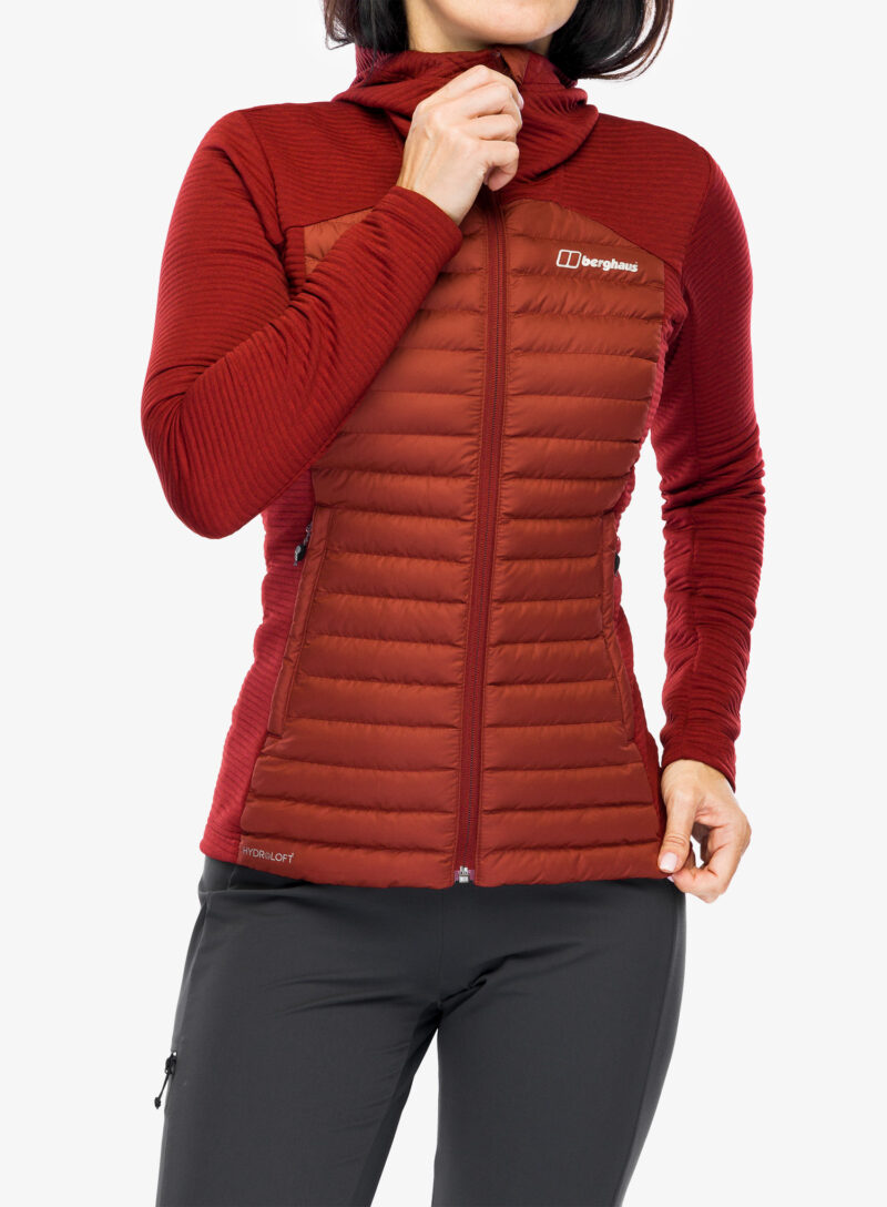 Geaca hibridă femei Berghaus Nula Hybrid Jacket - syrah