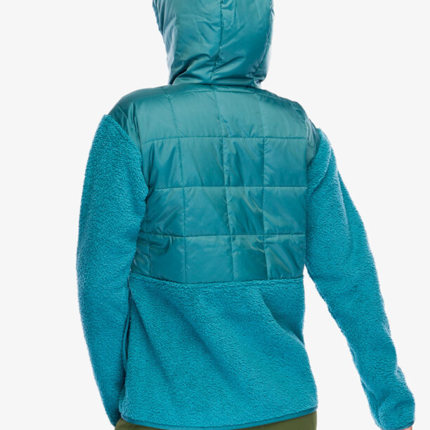 Original Geaca hibridă femei Cotopaxi Trico Hybrid Hooded Jacket - blue spruce/drizzle