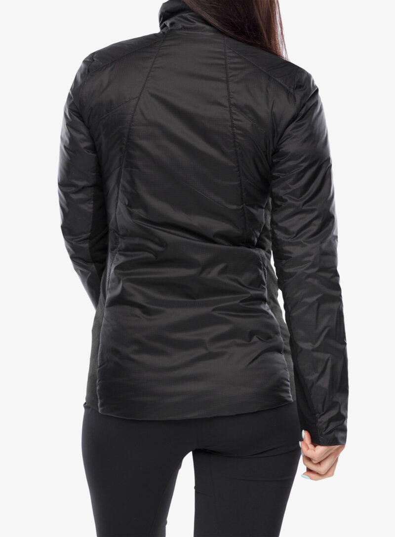 Original Geaca hibridă femei Icebreaker Helix Jacket - black