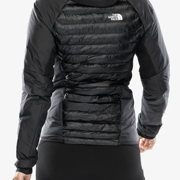 Geaca hibridă femei The North Face Macugnaga Hybrid Insulation - asphalt grey/tnf black preţ