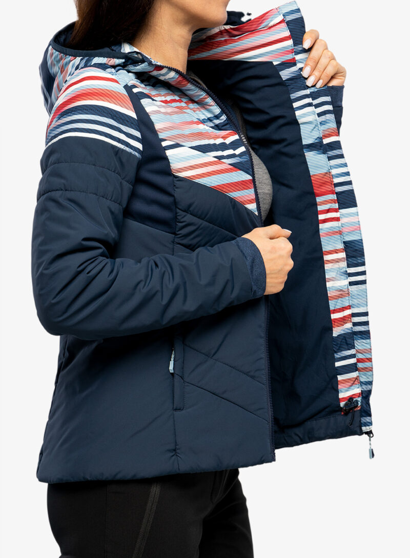 Cumpăra Geaca hibridă femei Ziener Nafalda - dark navy stripe