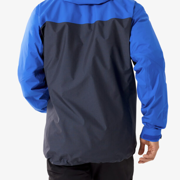 Geaca impermeabila Arcteryx Alpha Jacket - black sapphire/light vitality preţ