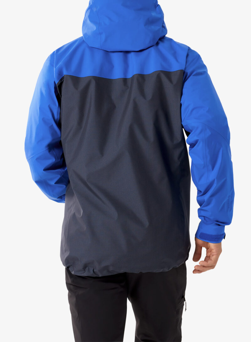 Geaca impermeabila Arcteryx Alpha Jacket - black sapphire/light vitality preţ