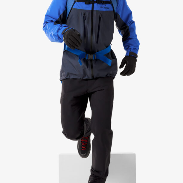 Cumpăra Geaca impermeabila Arcteryx Alpha Jacket - black sapphire/light vitality