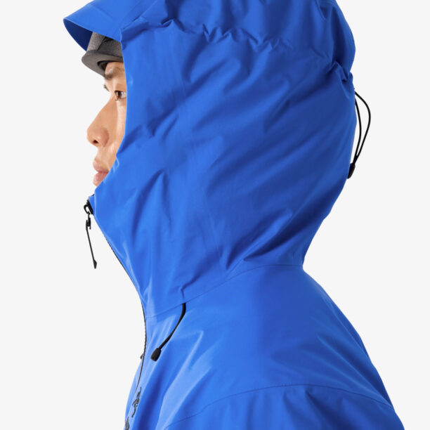 Preţ Geaca impermeabila Arcteryx Alpha Jacket - black sapphire/light vitality