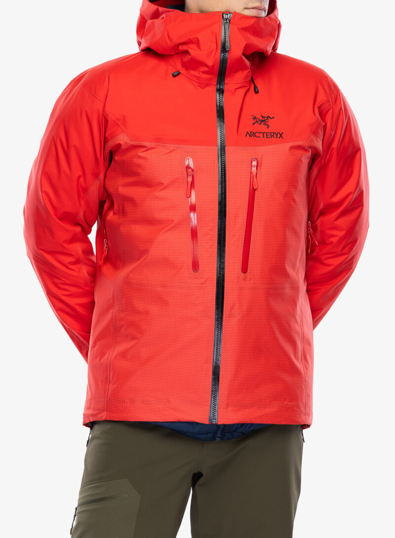 Geaca impermeabila Arcteryx Alpha Jacket - light tanager