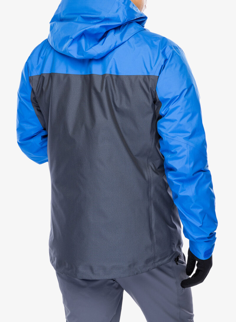 Geaca impermeabila Arcteryx Alpha Jacket - lt vitality/black sapphire preţ