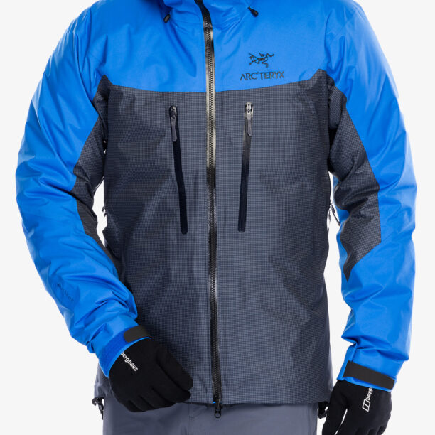 Geaca impermeabila Arcteryx Alpha Jacket - lt vitality/black sapphire