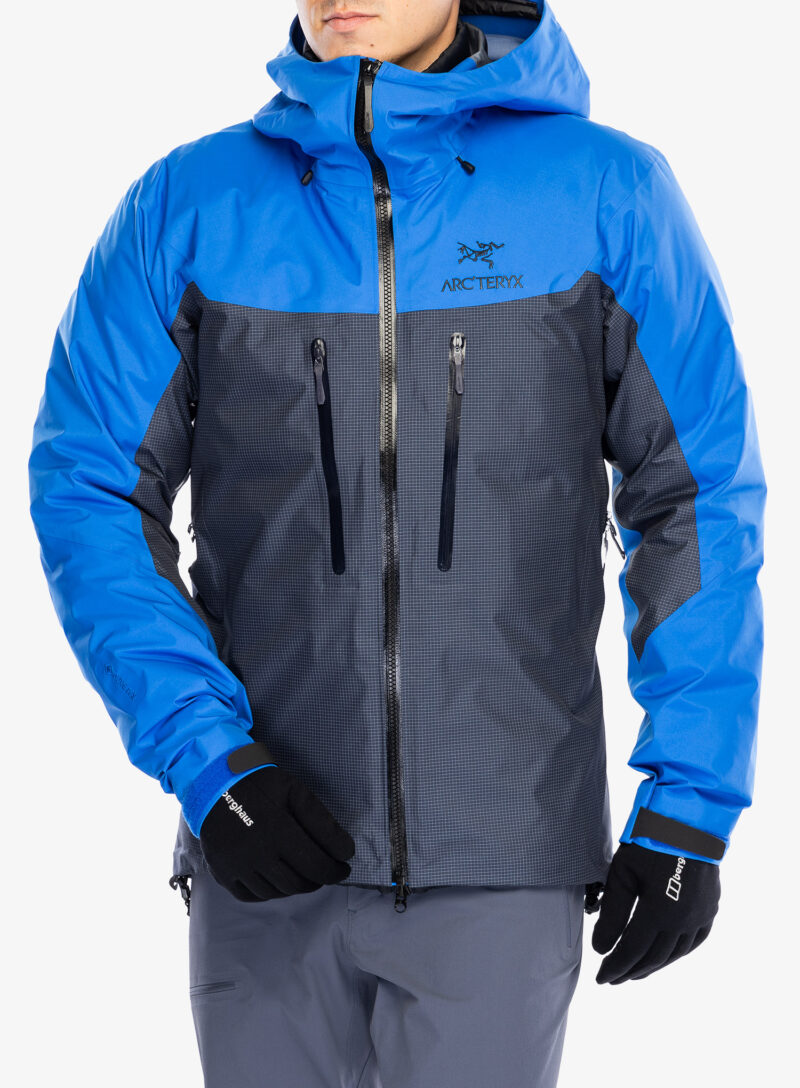 Geaca impermeabila Arcteryx Alpha Jacket - lt vitality/black sapphire