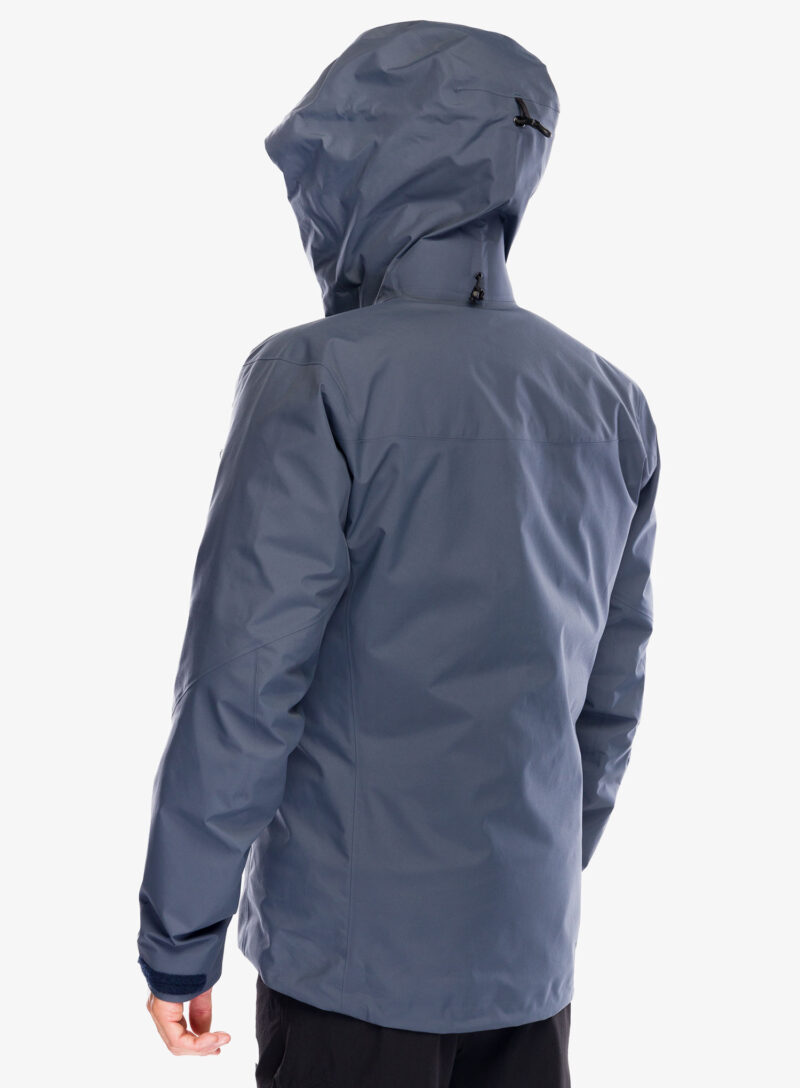 Original Geaca impermeabila Arcteryx Alpha SV Jacket - dk stratus