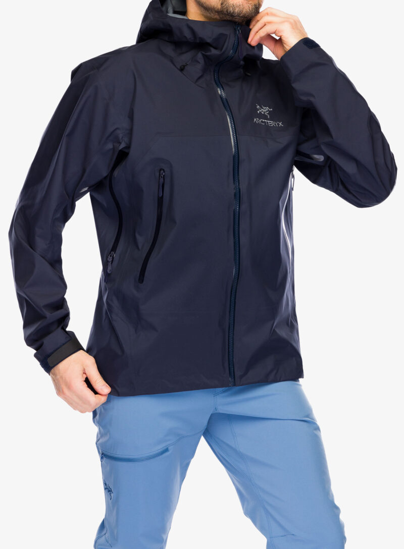 Cumpăra Geaca impermeabila Arcteryx Beta AR Jacket Stormhood - black sapphire