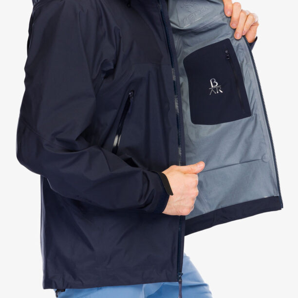 Original Geaca impermeabila Arcteryx Beta AR Jacket Stormhood - black sapphire