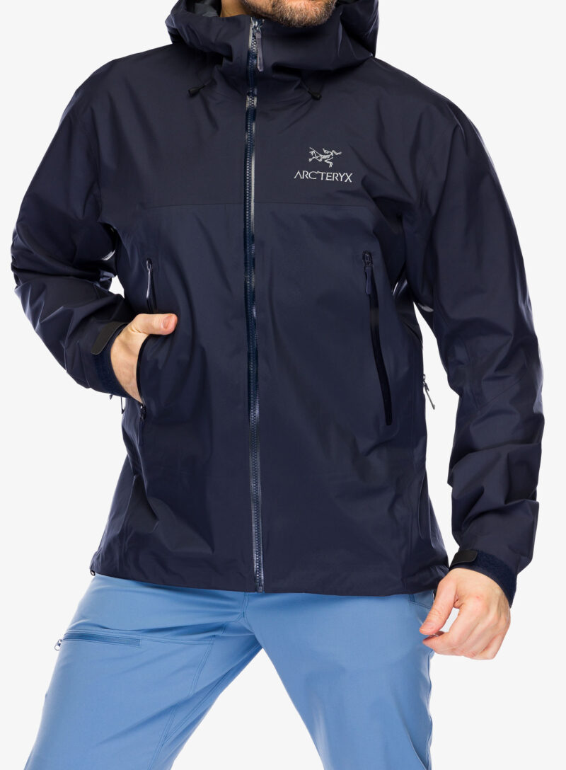 Geaca impermeabila Arcteryx Beta AR Jacket Stormhood - black sapphire