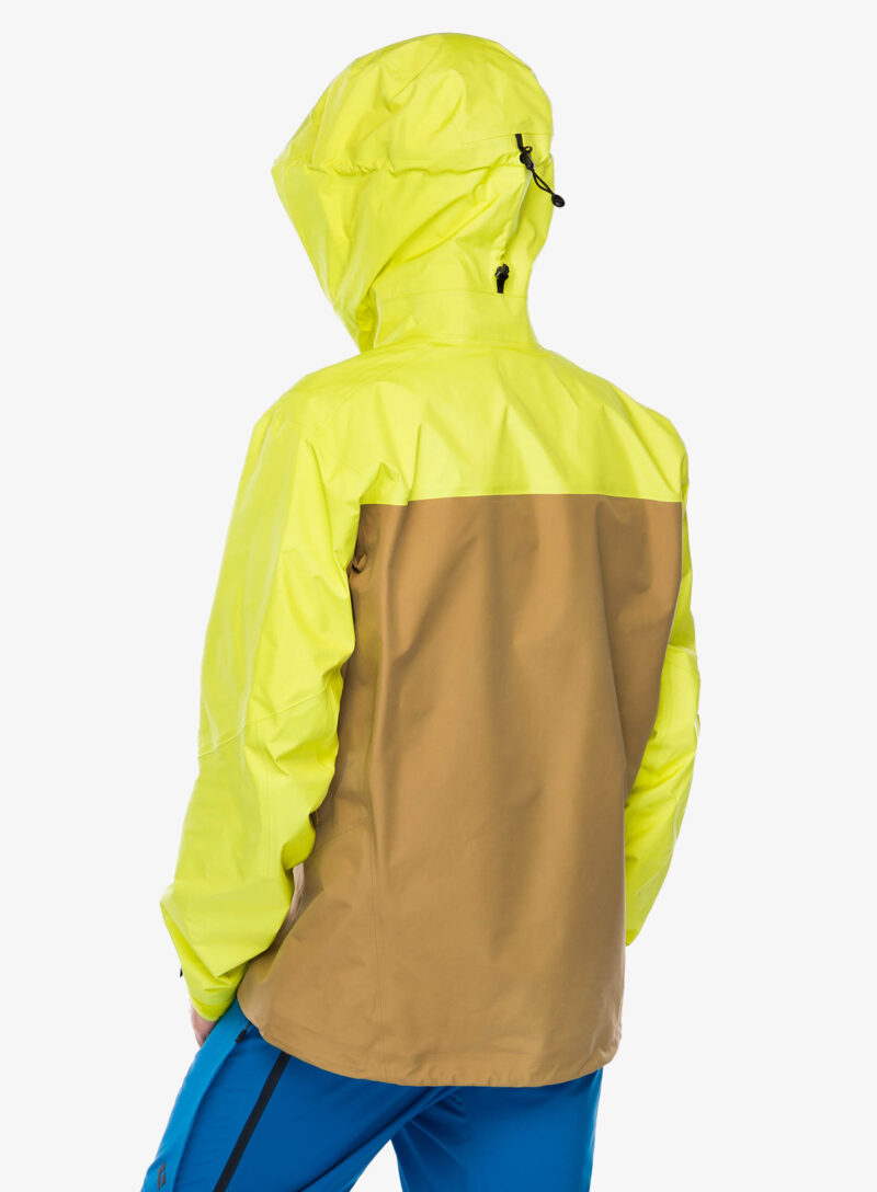 Original Geaca impermeabila Arcteryx Beta AR Jacket - euphoria/canvas