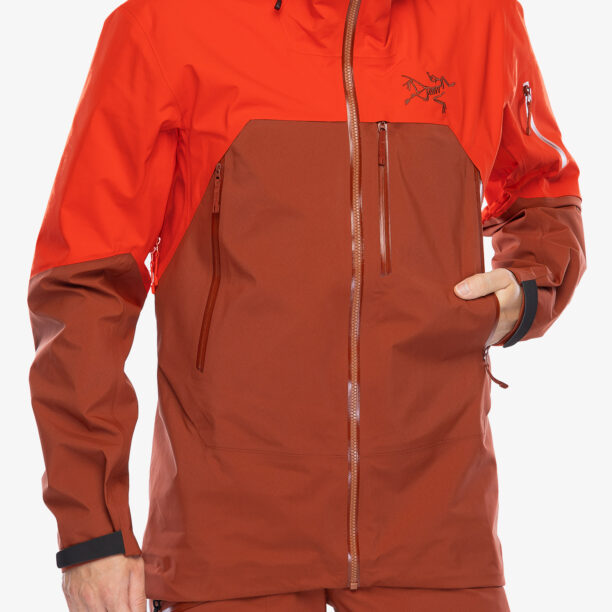 Original Geaca impermeabila Arcteryx Rush Jacket - solaris/sequoia