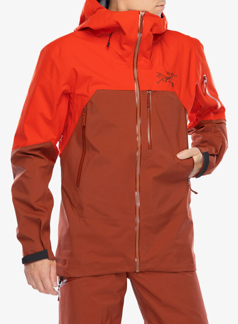 Original Geaca impermeabila Arcteryx Rush Jacket - solaris/sequoia