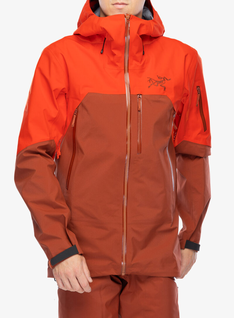 Geaca impermeabila Arcteryx Rush Jacket - solaris/sequoia