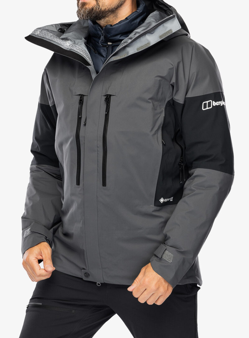 Cumpăra Geaca impermeabila Berghaus MTN Guide GTX Pro Jacket - grey pinstripe/jet black