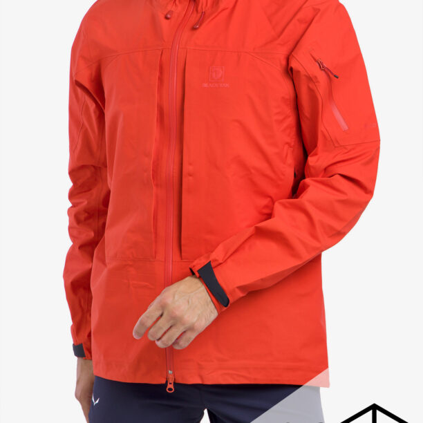 Geaca impermeabila BlackYak Brangus Jacket - fiery red