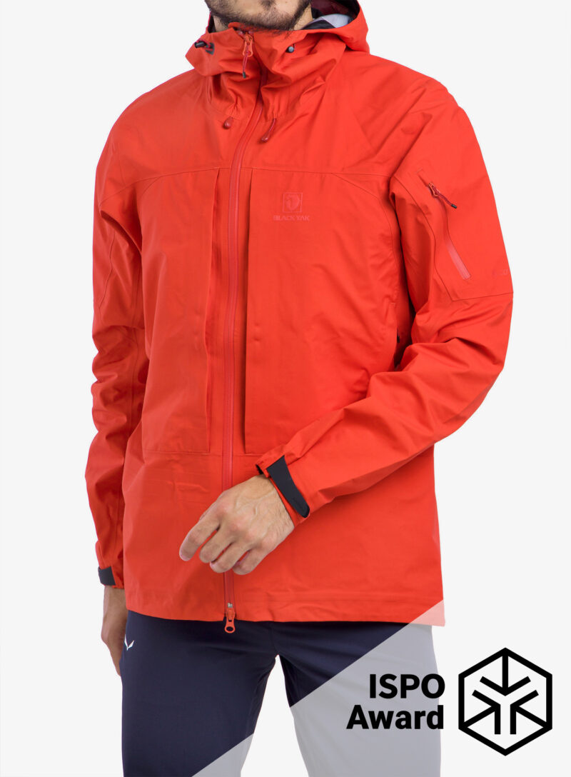 Geaca impermeabila BlackYak Brangus Jacket - fiery red