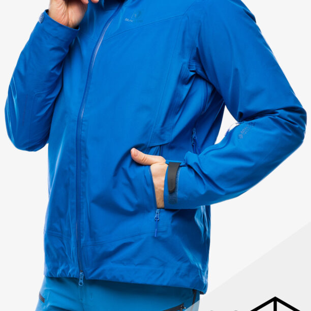 Geaca impermeabila BlackYak Kostroma Jacket - snorkel blue