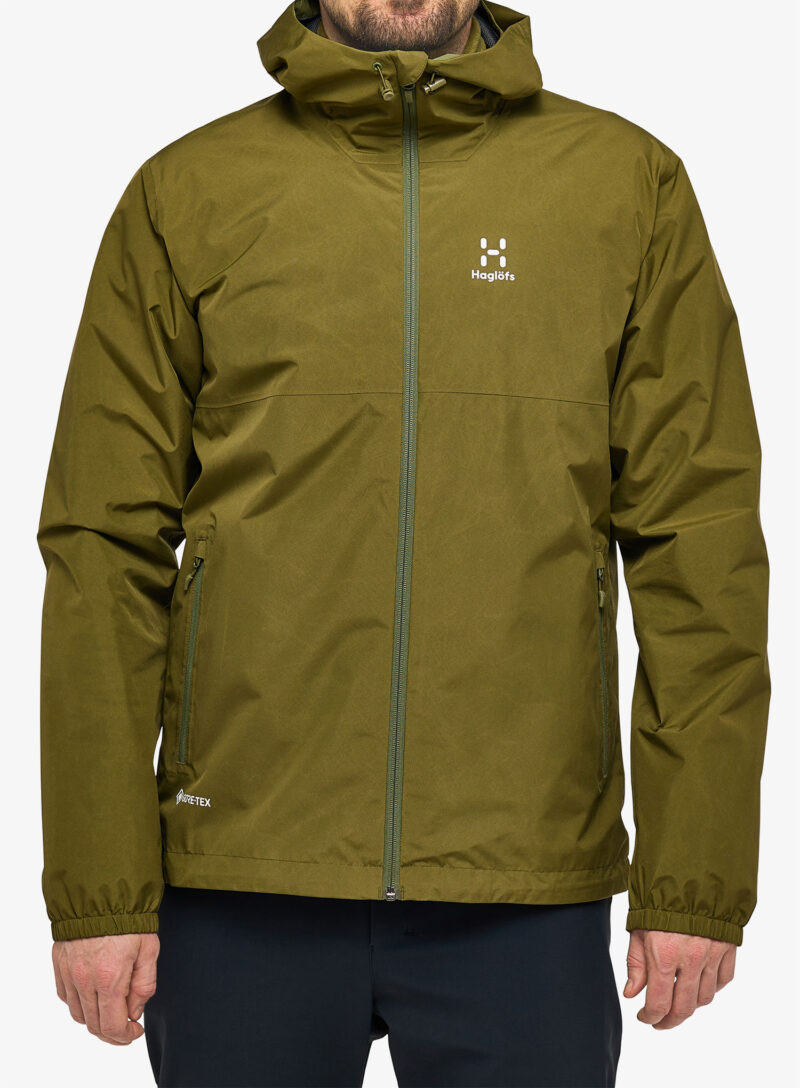 Geaca impermeabila Haglofs Kaise GTX Jacket - olive green