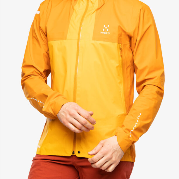 Cumpăra Geaca impermeabila Haglofs L.I.M GTX Active Jacket - desert yellow/sunny yellow