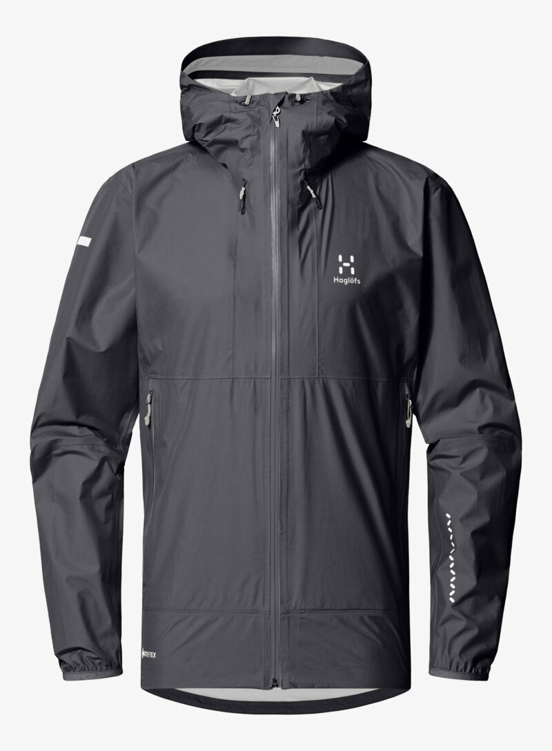 Geaca impermeabila Haglofs L.I.M GTX Jacket - magnetite