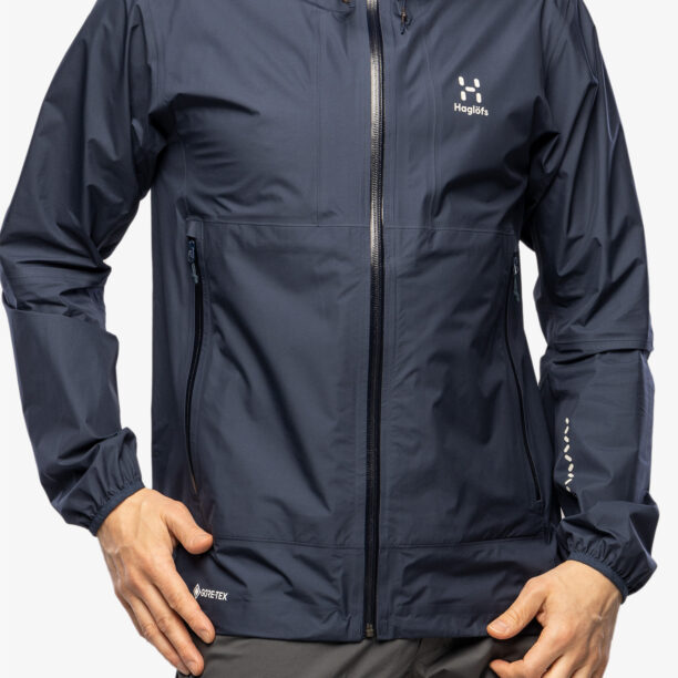 Cumpăra Geaca impermeabila Haglofs L.I.M GTX Jacket - tarn blue/blue