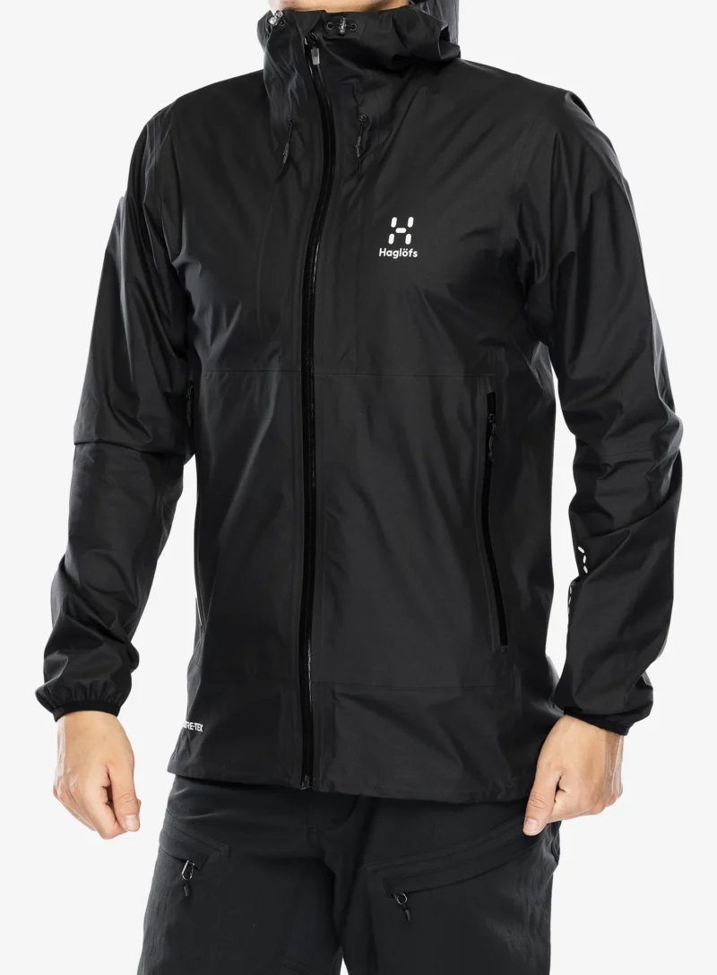 Geaca impermeabila Haglofs L.I.M GTX Jacket - true black