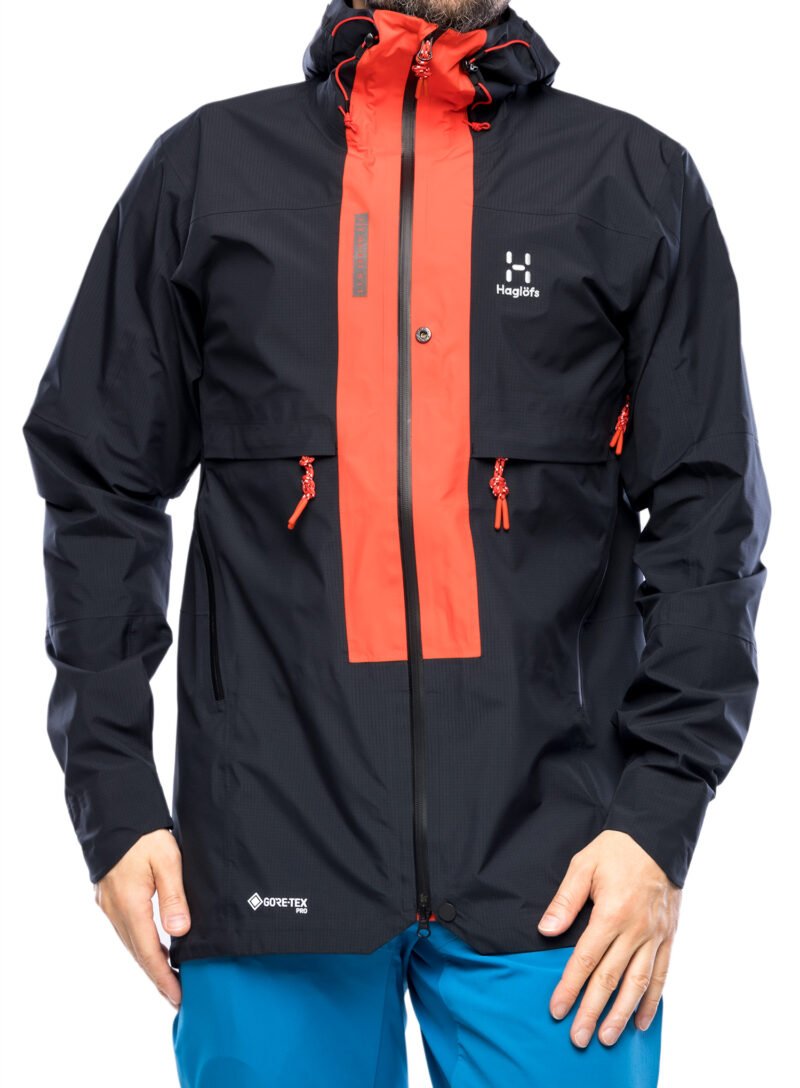 Cumpăra Geaca impermeabila Haglofs L.I.M ZT Trek GTX Pro Jacket - true black/zenith red