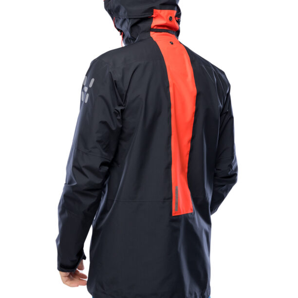 Original Geaca impermeabila Haglofs L.I.M ZT Trek GTX Pro Jacket - true black/zenith red