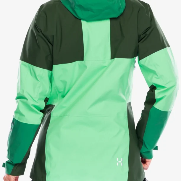 Geaca impermeabila Haglofs Spitz GTX PRO Jacket - mint stone/seaweed green preţ