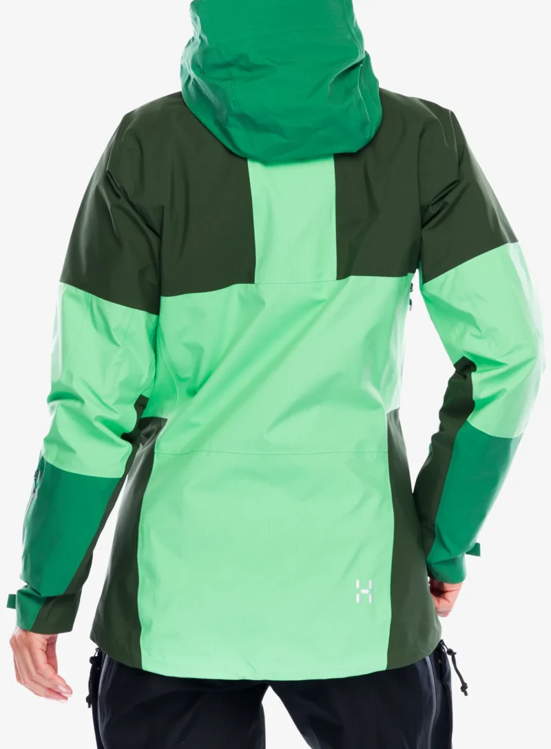 Geaca impermeabila Haglofs Spitz GTX PRO Jacket - mint stone/seaweed green preţ