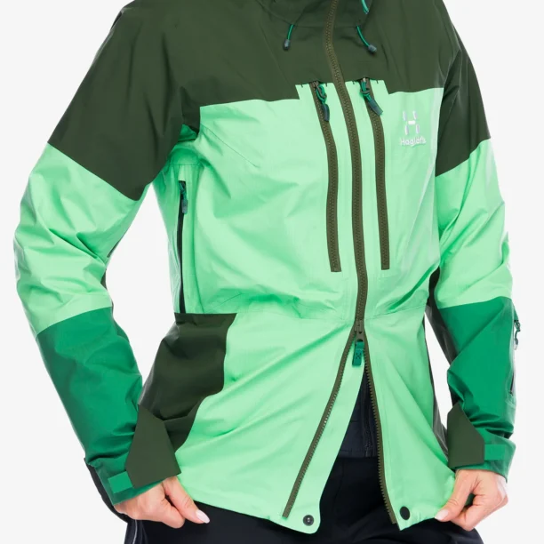 Cumpăra Geaca impermeabila Haglofs Spitz GTX PRO Jacket - mint stone/seaweed green