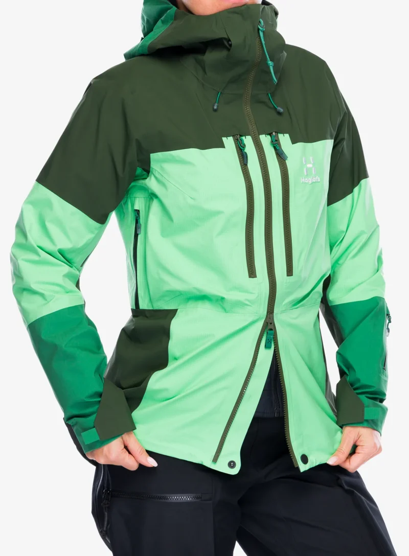 Cumpăra Geaca impermeabila Haglofs Spitz GTX PRO Jacket - mint stone/seaweed green