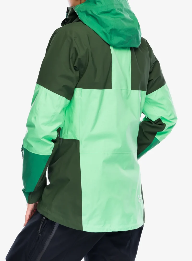 Preţ Geaca impermeabila Haglofs Spitz GTX PRO Jacket - mint stone/seaweed green