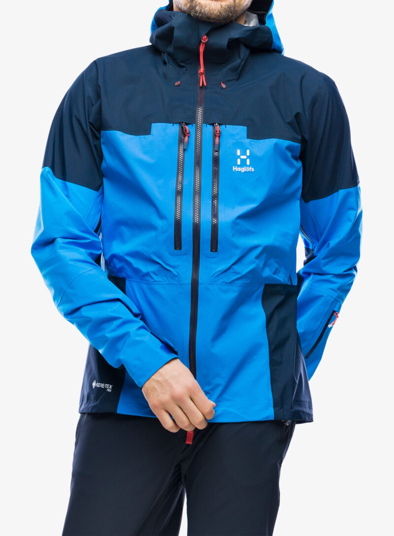 Cumpăra Geaca impermeabila Haglofs Spitz GTX PRO Jacket - nordic blue/tarn blue