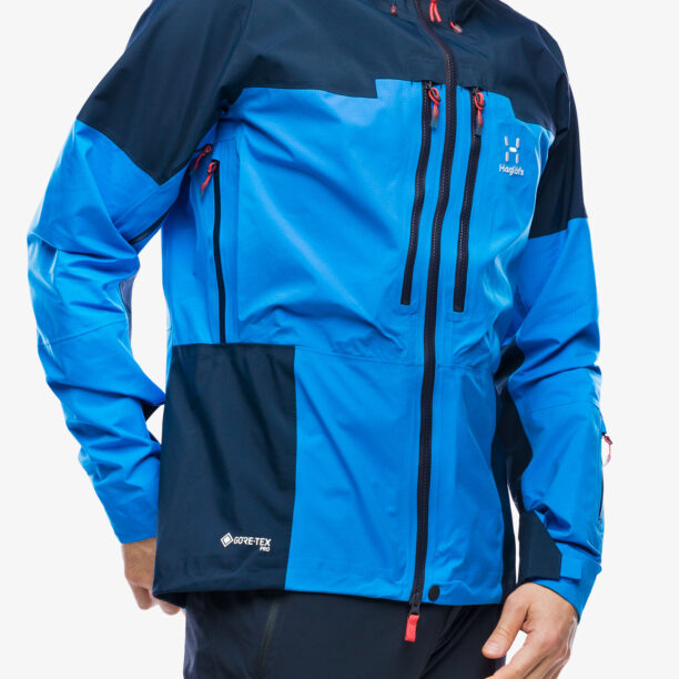 Geaca impermeabila Haglofs Spitz GTX PRO Jacket - nordic blue/tarn blue