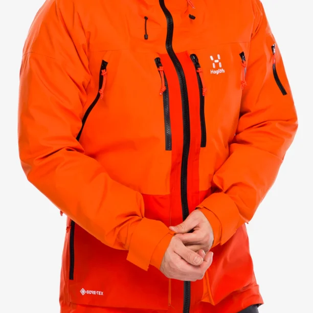 Cumpăra Geaca impermeabila Haglofs Vassi GTX Jacket - blaze orange/habanero