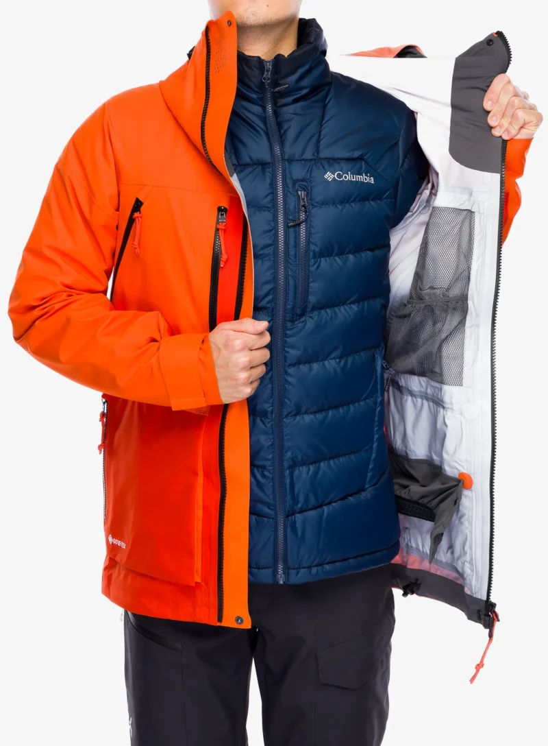 Original Geaca impermeabila Haglofs Vassi GTX Jacket - blaze orange/habanero