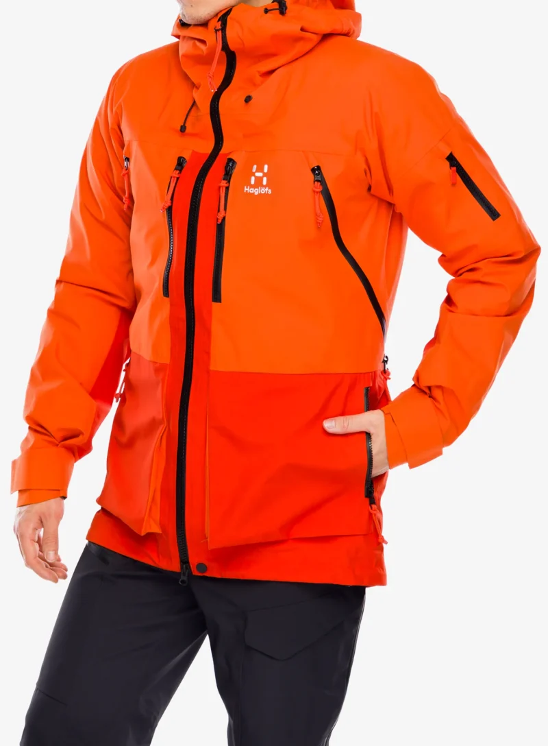 Geaca impermeabila Haglofs Vassi GTX Jacket - blaze orange/habanero