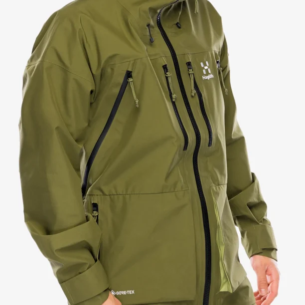 Cumpăra Geaca impermeabila Haglofs Vassi GTX Jacket - olive green/thyme green