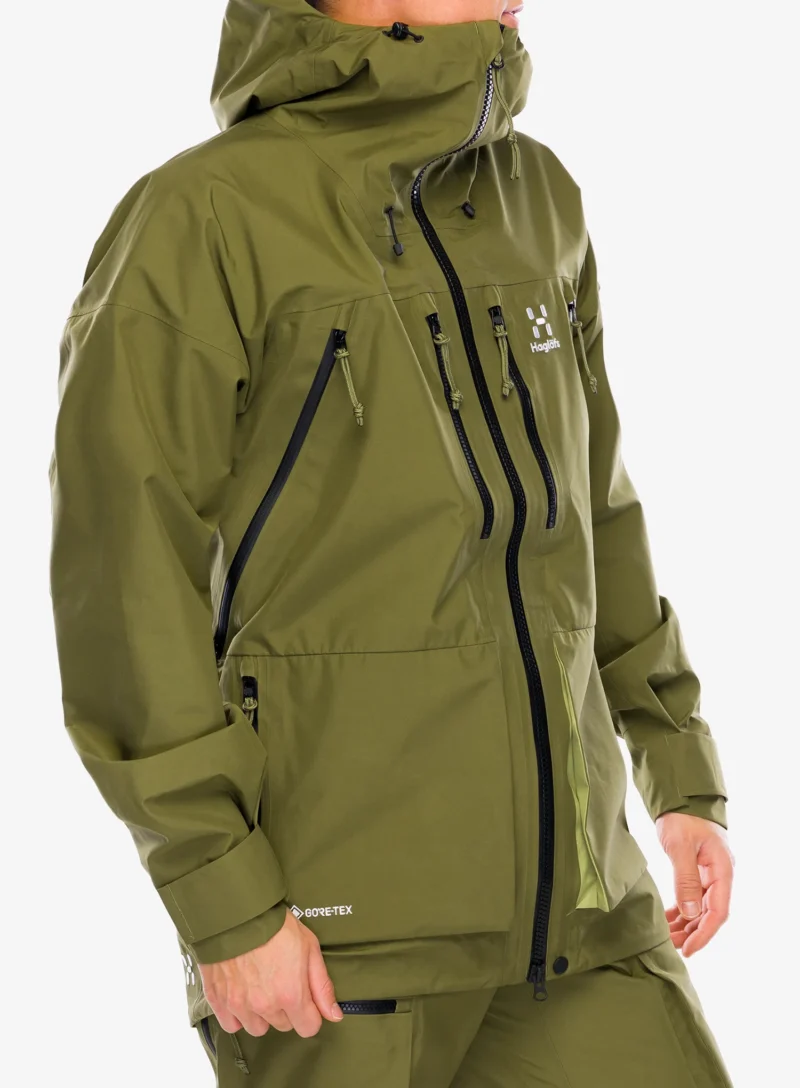 Cumpăra Geaca impermeabila Haglofs Vassi GTX Jacket - olive green/thyme green