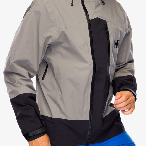 Geaca impermeabila Helly Hansen Odin BC Infinity Shell Jacket - concrete