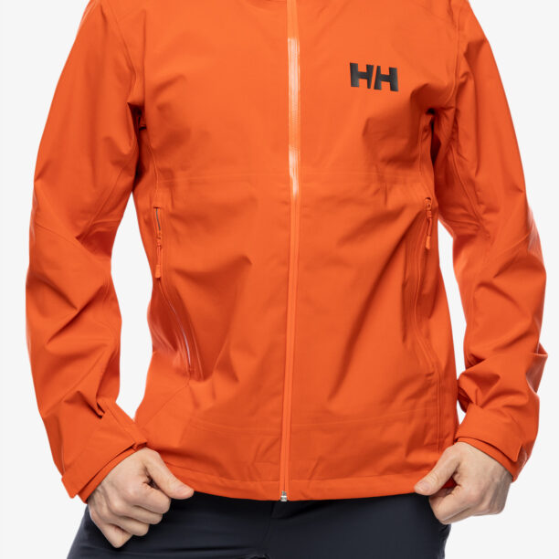 Geaca impermeabila Helly Hansen Verglas 3L Shell Jacket - patrol orange