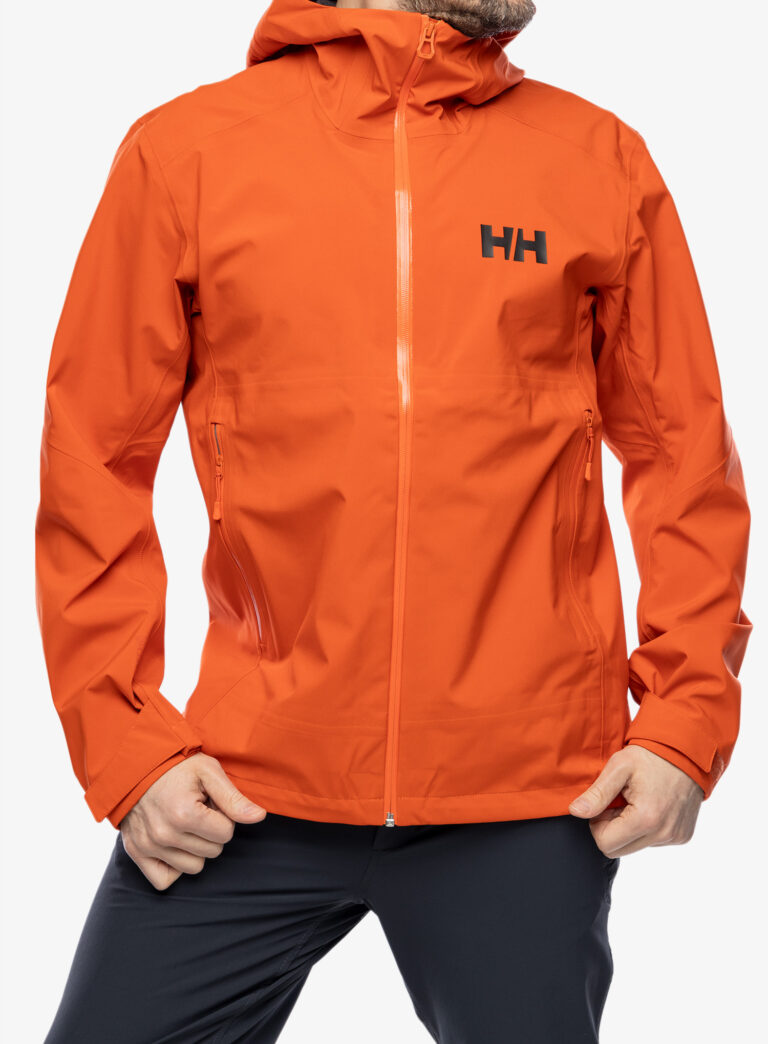 Geaca impermeabila Helly Hansen Verglas 3L Shell Jacket - patrol orange